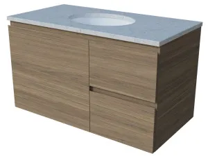 Nevada Vanity 900mm Centre WG Basin SilkSurface UC Top Wall hung by Timberline, a Vanities for sale on Style Sourcebook