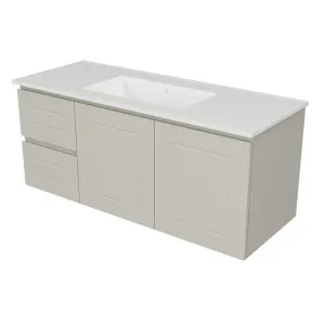 Nevada Classic Vanity 1200mm Centre Bowl Alpha Top Wall hung by Timberline, a Vanities for sale on Style Sourcebook