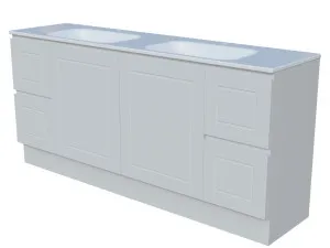 Nevada Classic Vanity 1800mm Double Bowl Stadium Top Floor standing by Timberline, a Vanities for sale on Style Sourcebook