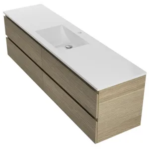 Nevada Plus Vanity 1800mm Centre Bowl Regal Top Wall hung by Timberline, a Vanities for sale on Style Sourcebook