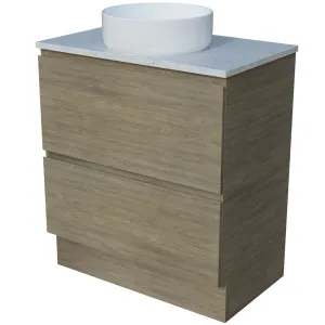 Nevada Plus Vanity 750mm Centre WG Basin SilkSurface AC Top Floor standing by Timberline, a Vanities for sale on Style Sourcebook