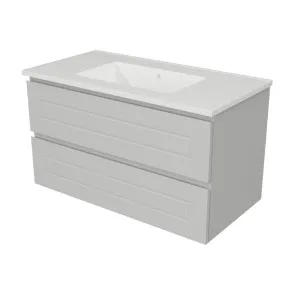 Nevada Plus Classic Vanity 900mm Centre Bowl Alpha Top Wall hung by Timberline, a Vanities for sale on Style Sourcebook