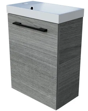Ollie Vanity 400mm Left Bowl Nano Top Wall hung by Timberline, a Vanities for sale on Style Sourcebook