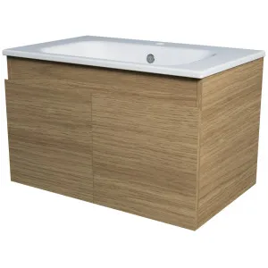 Rockford Vanity 750mm Centre Bowl Haven Top Wall hung by Timberline, a Vanities for sale on Style Sourcebook