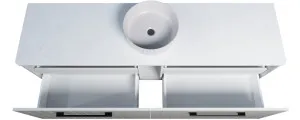 Saba Vanity 1800mm Centre WG Basin SilkSurface AC Top Wall hung by Timberline, a Vanities for sale on Style Sourcebook