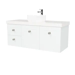 Victoria Vanity 1200mm Centre WG Basin Freedom AC Top Wall hung by Timberline, a Vanities for sale on Style Sourcebook