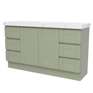 Victoria Vanity 1500mm Centre WG Basin Freedom UC Top Floor standing by Timberline, a Vanities for sale on Style Sourcebook