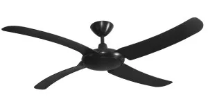 Hunter Pacific Icon 60? DC Black Modular WiFi Ceiling Fan with Remote Black by Hunter Pacific, a Ceiling Fans for sale on Style Sourcebook