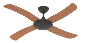 Hunter Pacific Icon 60? DC Black Modular WiFi Ceiling Fan with Remote Koa by Hunter Pacific, a Ceiling Fans for sale on Style Sourcebook