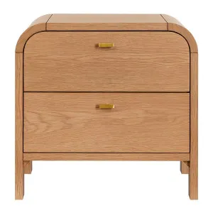 Chisholm Bedside Table - Natural Oak by CAFE Lighting & Living, a Bedside Tables for sale on Style Sourcebook