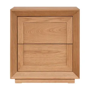 Balmain Tall Bedside Table - Natural Oak by CAFE Lighting & Living, a Bedside Tables for sale on Style Sourcebook