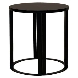 Bowie Marble Side Table - Black by CAFE Lighting & Living, a Side Table for sale on Style Sourcebook