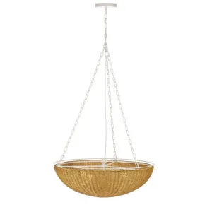 Cali Rattan Pendant - Natural by CAFE Lighting & Living, a Pendant Lighting for sale on Style Sourcebook