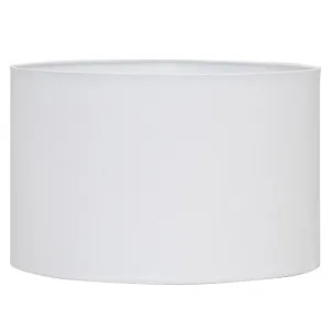 Larissa Drum Shade - Large White by CAFE Lighting & Living, a Lamp Shades for sale on Style Sourcebook