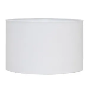 Larissa Drum Shade - Medium White by CAFE Lighting & Living, a Lamp Shades for sale on Style Sourcebook