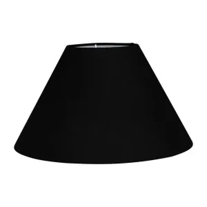 Messina Empire Shade - Medium Black by CAFE Lighting & Living, a Lamp Shades for sale on Style Sourcebook