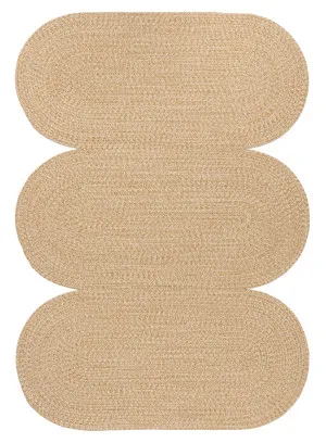 Cynthia Beige Modern Braided Indoor Outdoor Rug by Miss Amara, a Contemporary Rugs for sale on Style Sourcebook