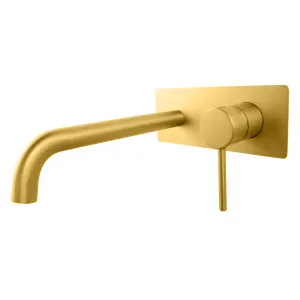 Lucid Pin Lever-Wall Mixer with Spout by Aquaperla, a Shower Heads & Mixers for sale on Style Sourcebook