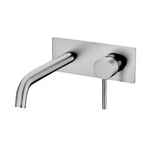 Lucid Pin Lever-Wall Mixer with Spout by Aquaperla, a Shower Heads & Mixers for sale on Style Sourcebook