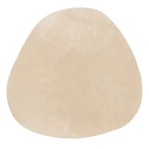 Felda Beige Irregular Round Washable Rug by Miss Amara, a Contemporary Rugs for sale on Style Sourcebook