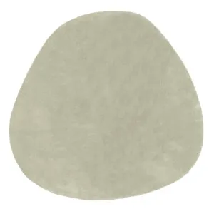 Kisa Green Irregular Round Washable Rug by Miss Amara, a Contemporary Rugs for sale on Style Sourcebook