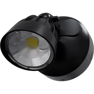 Calibo Nighthawk Single LED Spotlight Black by Calibo, a Outdoor Lighting for sale on Style Sourcebook