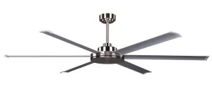 Martec Albatross II 72" DC Smart Ceiling Fan with WiFi Remote Brushed Nickel by Martec, a Ceiling Fans for sale on Style Sourcebook