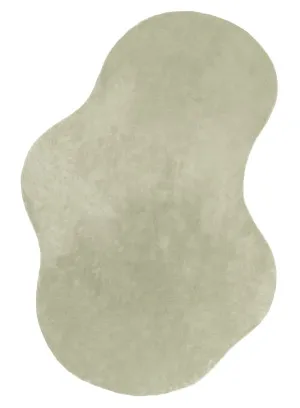 Masha Green Irregular Shape Washable Rug by Miss Amara, a Contemporary Rugs for sale on Style Sourcebook