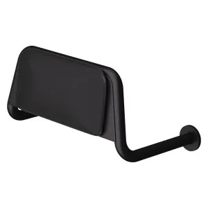 Care Back Rest with Cushion Plate, Matte Black by Fienza, a Bathroom Accessories for sale on Style Sourcebook