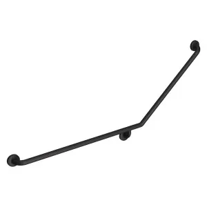 40° Accessible Left-Hand Grab Rail, Matte Black by Fienza, a Bathroom Accessories for sale on Style Sourcebook