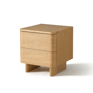 Kiama 2 Drawer Bedside Natural Ash by Seek & Ramble, a Bedside Tables for sale on Style Sourcebook