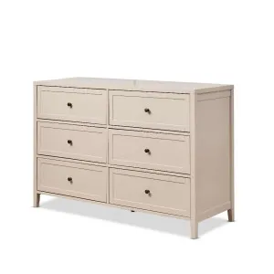 Cove Six Drawer - Beige - Mocka by Mocka., a Dressers & Chests of Drawers for sale on Style Sourcebook