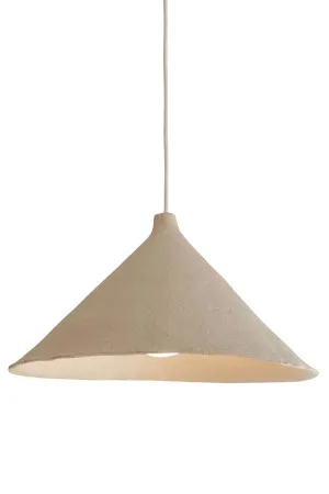 Classic Cone Light - Coffee Collection - Large by Her Hands, a Pendant Lighting for sale on Style Sourcebook