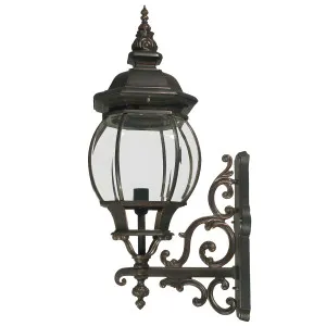 Flinders Classic Outdoor Wall Light in Antique Bronze Medium by Lighting Inspirations, a Outdoor Lighting for sale on Style Sourcebook