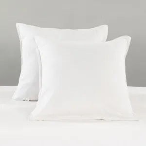 Pillowcase Pair - Cotton, European, White - Canningvale by Canningvale_Sereno, a Sheets for sale on Style Sourcebook