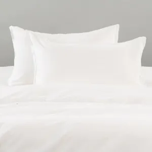 Quilt Cover Set - Cotton, Super King, White - Canningvale by Canningvale_Sereno, a Sheets for sale on Style Sourcebook