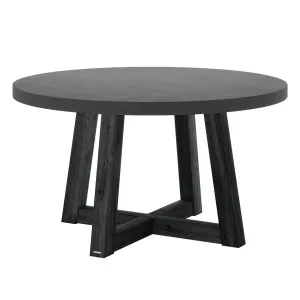 Magnus 138cm Round Concrete Outdoor Dining Table in Grey by Luxo Outdoors, a Tables for sale on Style Sourcebook