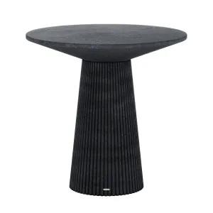 Darien 80cm Round Concrete Bistro Table in Grey Marble by Luxo Outdoors, a Tables for sale on Style Sourcebook