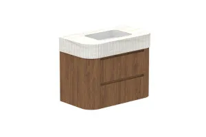 Thea 900 Wall Hung Centre Bowl, Wall Hung, Florentine Walnut, Imperial by ADP, a Vanities for sale on Style Sourcebook