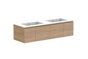 Glacier Door & Drawer, Slim 1500mm, Double Bowl Vanity by ADP, a Vanities for sale on Style Sourcebook