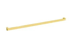 Brooklyn Single Towel Rail 900mm Brushed Brass by ADP, a Towel Rails for sale on Style Sourcebook