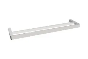 Brooklyn Double Towel Rail 600mm Chrome by ADP, a Towel Rails for sale on Style Sourcebook