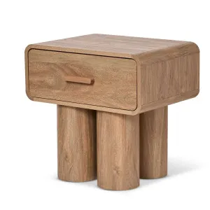 Otis Bedside Table - Pecan - Mocka by Mocka., a Side Table for sale on Style Sourcebook