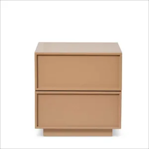 Osaka Bedside Table - Camel - Mocka by Mocka., a Side Table for sale on Style Sourcebook