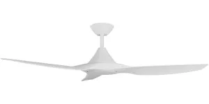 Calibo Smart CloudFan 52" (1300mm) ABS Energy Efficient DC Ceiling Fan and Remote White by Calibo, a Ceiling Fans for sale on Style Sourcebook