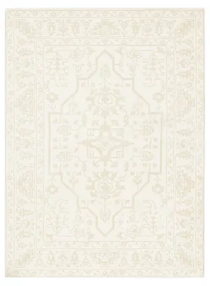 Lianda Neutral Medallion Washable Rug by Miss Amara, a Persian Rugs for sale on Style Sourcebook