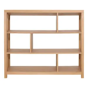 Otis 3 Tier Bookshelf 120x120cm in Oak Clear by OZ Design, a Bookshelves for sale on Style Sourcebook