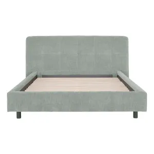 Madison Queen Bed Frame in Hue Green by OZ Design, a Beds & Bed Frames for sale on Style Sourcebook