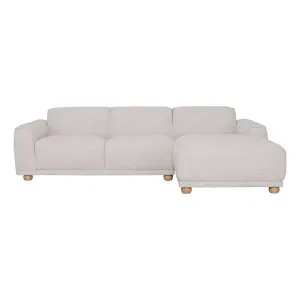 Mitchell 2.5 Seater Sofa + Chaise RHF in Harmony Beige by OZ Design, a Sofas for sale on Style Sourcebook