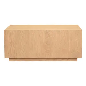 Leola Rectangle Coffee Table 90 x 50cm in Sandblast Oak by OZ Design, a Coffee Table for sale on Style Sourcebook